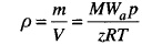 gas density