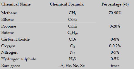 natural gas components