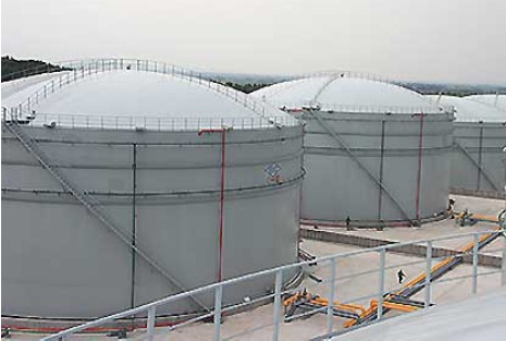 Dome Roof Storage Tanks