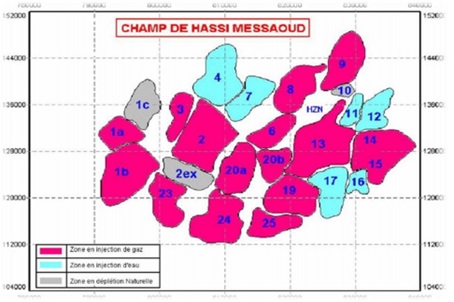 Hassi Messaoud Field Zones[4]