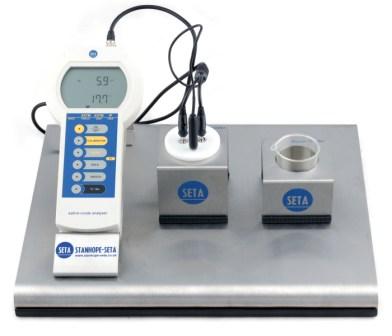 Salt in crude analyzer